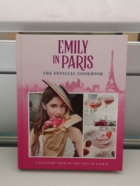 Brand New Hardcover Emily in Paris The Official Cookbook 200+ Pages Full Colour
